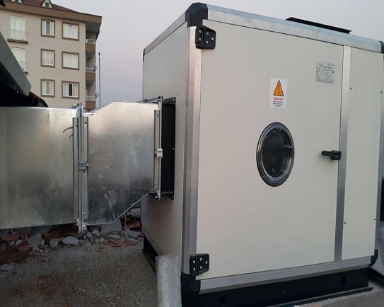 Sanayi Havalandırma Kanalları Davlumbaz İmalat Montaj Sistemi Bursa Bihat Metal
