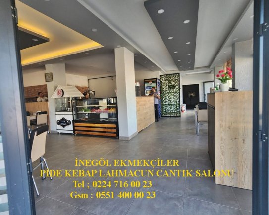 Ekmekçiler Pide Kebap Salonu İnegöl Lahmacun Pide Kebap Cemiyete Cantık Paket