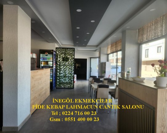 Ekmekçiler Pide Kebap Salonu İnegöl Lahmacun Pide Kebap Cemiyete Cantık Paket