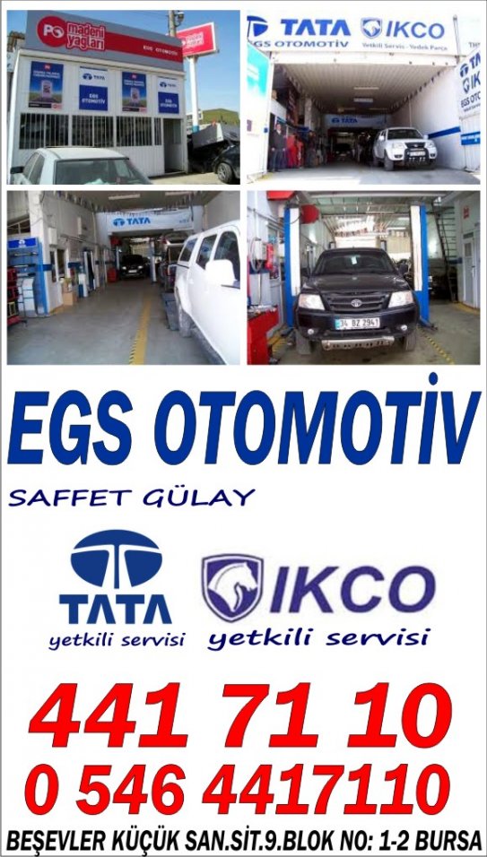 Tata Servis Bursa Tata Yetkili Servisi Nilüfer Tata İkco Servisleri Egs Otomotiv