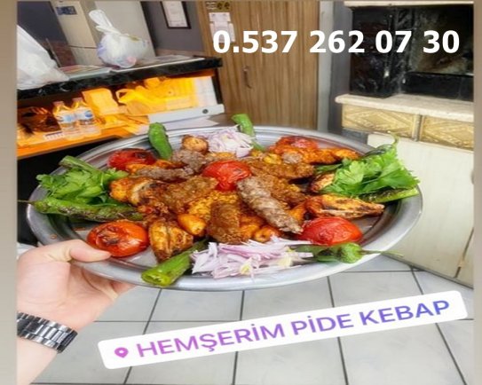 Hemşerim Pide Panayır Kebap Cantık Lahmacun Demirtaş Cemiyet Cantık Paket Servis