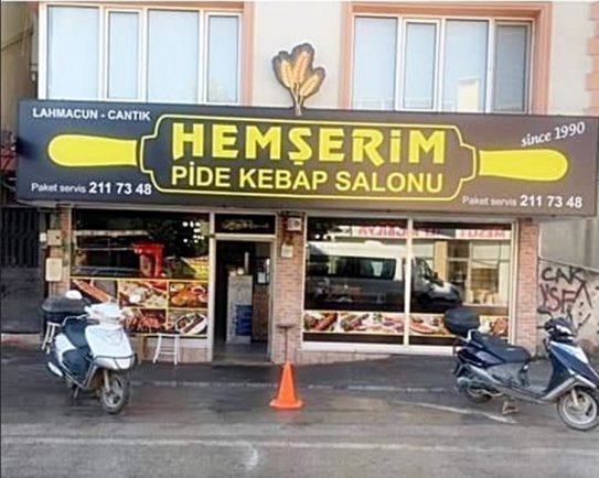 Hemşerim Pide Panayır Kebap Cantık Lahmacun Demirtaş Cemiyet Cantık Paket Servis