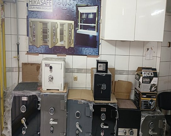 Asansörlü Zırhlı Özel İmalat Kuyumcu Çelik Gizli Kasalar Montaj Servis Hira Safe