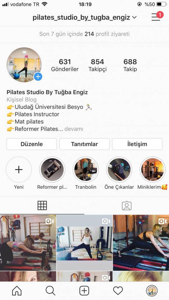 Setbaşı Pilates Salonu Heykel Pilates Studio Personal Trainer Tuğba Engiz Bursa