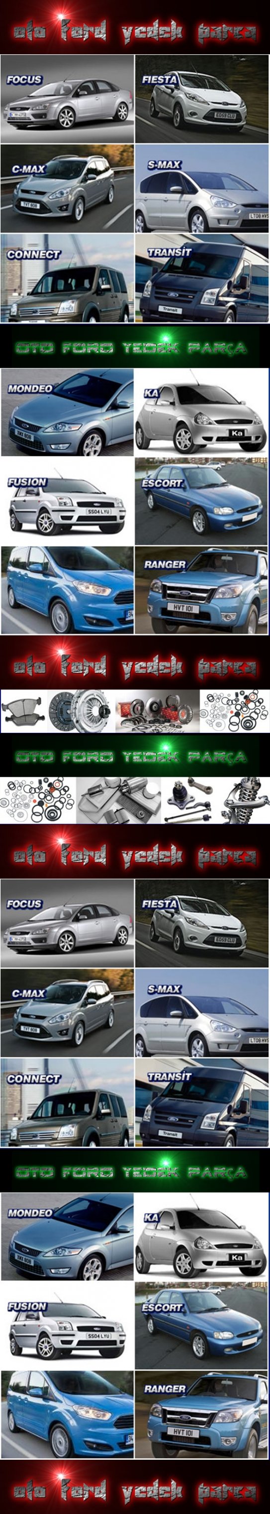 Ford Yedek Parça Bursa, Focus, Escort, Fiesta, Transit, Mondeo, Ford Yedekleri